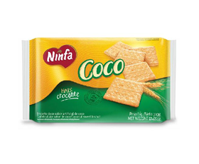 Biscoito Ninfa Coco 370g